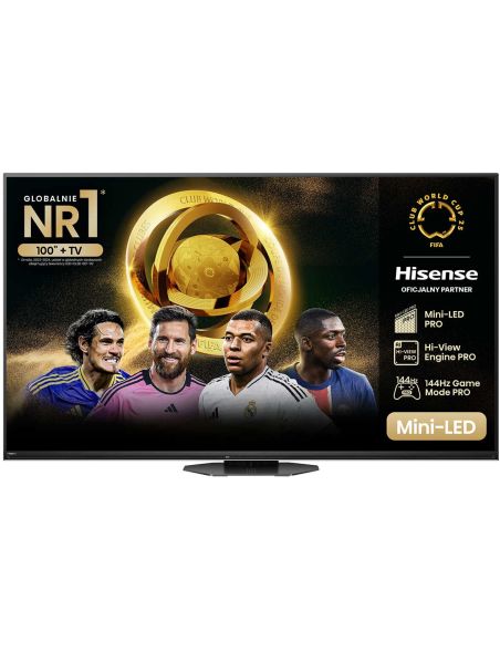 Telewizor Hisense 65U8NQ 65" MiniLED 4K UHD 144Hz Smart TV DVB-T2 HDMI 2.1 - 1