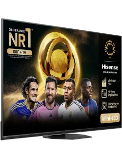 Telewizor Hisense 65U8NQ 65" MiniLED 4K UHD 144Hz Smart TV DVB-T2 HDMI 2.1 - 2