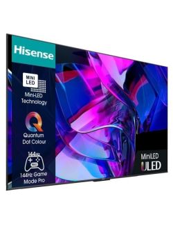 Telewizor Hisense 85U7KQ 85" Mini-LED 4K UHD 144Hz Smart TV DVB-T2 HDMI 2.1 - 2