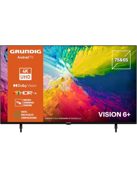 Telewizor GRUNDIG 75 VOE 73 75" LED 4K UHD HDR10+ Smart Android TV DVB-T2 - 1 Telewizor GRUNDIG 75 VOE 73 75" LED 4K UHD HDR10+ Smart Android TV DVB-T2 - 1