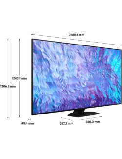 Telewizor Samsung QE98Q80CATXZT 98" QLED 4K UHD 120Hz Smart DVB-T2 HDMI 2.1 - 2