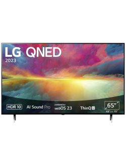Telewizor LG 65QNED756RA 65" QNED 4K UHD HDR ALLM Smart TV DVB-T2 ThinkQ AI - 1