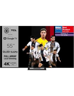 Telewizor TCL 55T8A 55" QLED 4K UHD 144 Hz HDR 10+ Dolby Smart TV DVB-T2 - 1