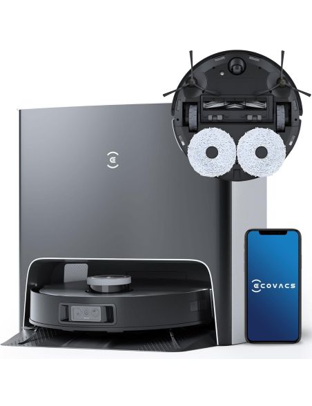 Robot Sprzątający Mopujący Odkurzacz ECOVACS Deebot X1 Turbo Stacja 3w1 4L - 1