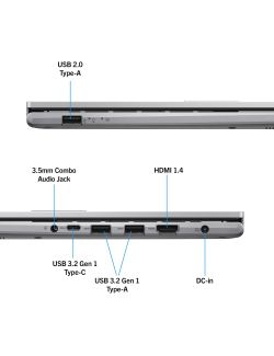 Laptop Asus Vivobook 15 F1504ZA 15,6" FHD i7-1255U 16GB/512GB W11H Wi-Fi 6 - 4