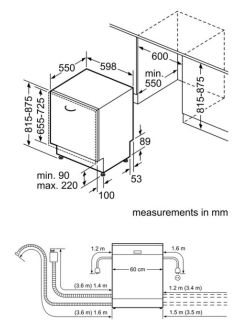 Zmywarka do Zabudowy 60 cm Blaupunkt 5VF402NP 12 kpl 1/2 Wsadu Aqua-Stop - 5
