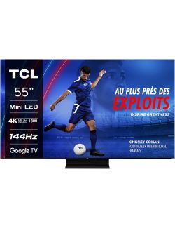 Telewizor TCL 55QM8B 55" QD-Mini LED 4K UHD 144Hz VRR Smart TV Game Master - 1