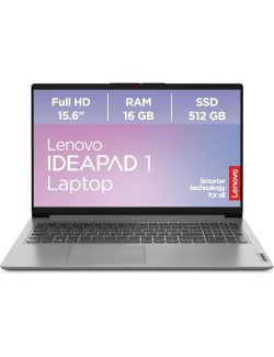 Laptop Lenovo IdeaPad 1 15,6" FHD R5 7520U 16/512GB W11H Wi-Fi 6 USB-C 3.2 - 1
