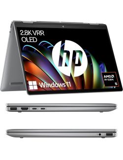 Laptop 2w1 HP Envy x360 14" OLED 2.8K 120Hz R5 8640HS 16/512GB W11H Wi-Fi 7 - 1