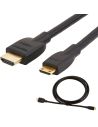 Kabel Przewód Adapterowy High Speed ​​Mini HDMI na HDMI 2.0 18Gb/s 4K 0.9m