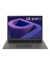 Laptop LG gram 17Z90Q 17" WQXGA i7-1260P 32GB/256GB W11H Bateria 80 Wh