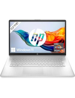 Laptop do Nauki i Pracy HP 17,3" R7 5700U 8GB/512GB SSD W11H USB-C USB-A - 1