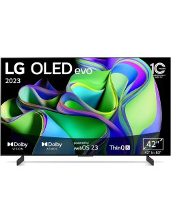 Telewizor LG OLED42C37LA evo 42" OLED 4K UHD Smart WebOS ThinQ 120Hz Magic - 1