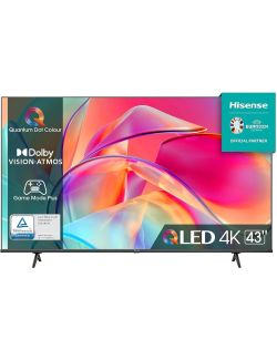 Telewizor Hisense 43E77KQ 43" 4K Ultra HD QLED 60 Hz DVB-T2 Dolby Atmos - 1