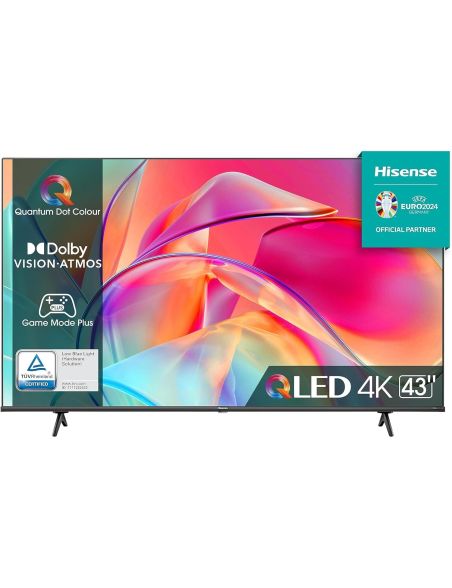 Telewizor Hisense 43E77KQ 43" 4K Ultra HD QLED 60 Hz DVB-T2 Dolby Atmos - 1