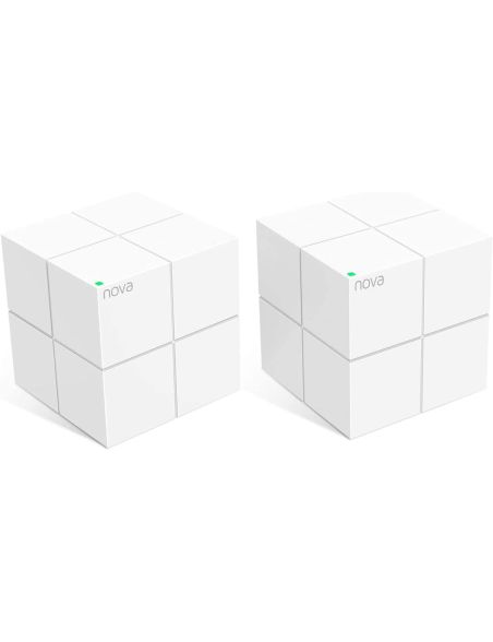 System Mesh WiFi 5 Tenda Nova Mesh3 2-Pack 2.4/5GHz 1167 Mbps RJ45 WPA2-PSK - 1 System Mesh WiFi 5 Tenda Nova Mesh3 2-Pack 2.4/5GHz 1167 Mbps RJ45 WPA2-PSK - 1