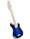 Gitara Elektryczna Dla Dzieci Winzz EGM100-LBR 1/4 Blueburst Mini