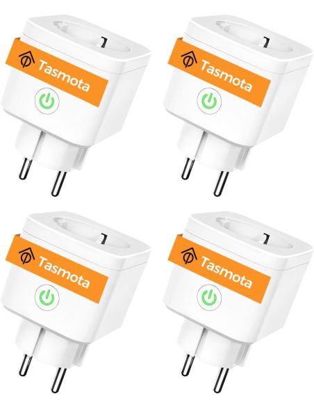 Inteligentne Gniazdko Wi-Fi Refoss Tasmota P11 4-Pack 2,4GHz 240V - 1 Inteligentne Gniazdko Wi-Fi Refoss Tasmota P11 4-Pack 2,4GHz 240V - 1