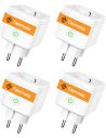 Inteligentne Gniazdko Wi-Fi Refoss Tasmota P11 4-Pack 2,4GHz 240V - 1