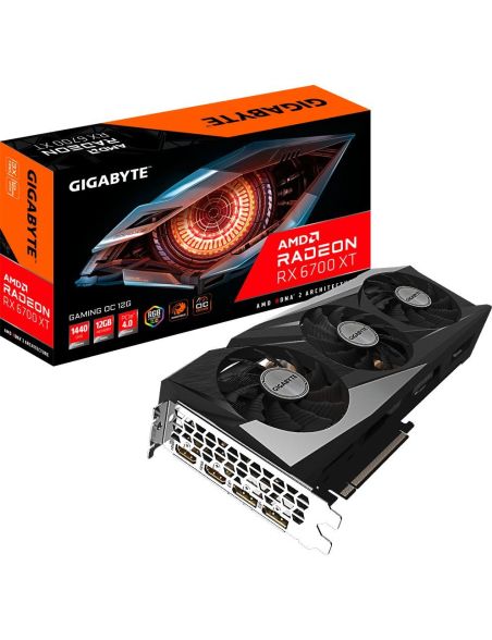Karta Graficzna Gigabyte Radeon RX 6700 XT Gaming OC 12GB GDDR6 HDMI DP - 1 Karta Graficzna Gigabyte Radeon RX 6700 XT Gaming OC 12GB GDDR6 HDMI DP - 1
