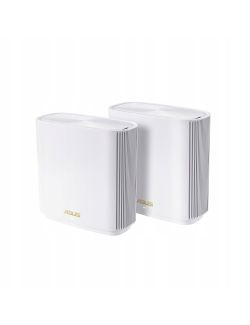 System Mesh Router WIFI ASUS ZenWIFI AX6600 XT8 2-Pack White 2.4/5 GHz - 1