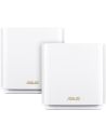 System Mesh Router WIFI ASUS ZenWIFI AX6600 XT8 2-Pack White 2.4/5 GHz - 2