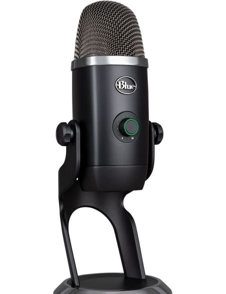 Mikrofon Blue Yeti X Blackout Pojemnościowy Komputerowy LED Plug and Play - 1