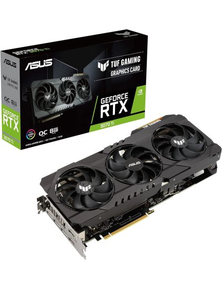 Karta Graficzna ASUS TUF Gaming GeForce RTX 3070 Ti OC 8GB GDDR6X HDMI DP - 1 Karta Graficzna ASUS TUF Gaming GeForce RTX 3070 Ti OC 8GB GDDR6X HDMI DP - 1