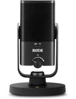 Mikrofon Komputerowy Rode NT-USB Mini Przewodowy Pojemnościowy Uchwyt 360 - 1