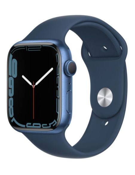 Apple Watch Series 7 GPS 45mm Smartwatch Zegarek Niebieski Abyss Blue Sport - 1 Apple Watch Series 7 GPS 45mm Smartwatch Zegarek Niebieski Abyss Blue Sport - 1