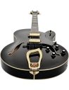 Gitara Elektryczna Hagstrom HJ500 BLK Semi Hollow Czarna Jazz Profesjonalna