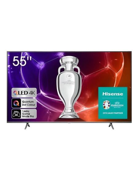 Telewizor HISENSE 55E7KQ Pro 55" QLED 4K 144HZ SmartTV Dolby HDMI 2.1 DVBT2 - 1