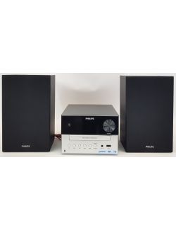 Wieża Philips TAM3205/12 18W FM Bluetooth AUX USB Bass Reflex - 4