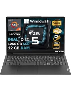 Laptop Lenovo V15 G2 ALC 15,6" FHD R5 5500U 12/256GB + 1TB Win11Pro Szary - 1