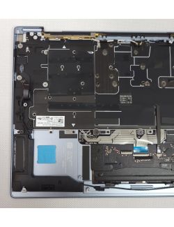 Palmrest Do Laptopa Dell XPS 13 9315 Podświetlana Klawiatura AZERTY Blue - 3