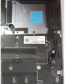 Palmrest Do Laptopa Dell XPS 13 9315 Podświetlana Klawiatura AZERTY Blue - 5