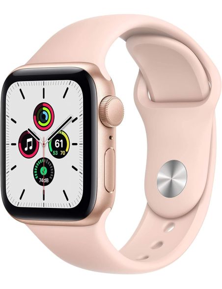 Apple Watch SE GPS 40mm Różowy/Różowe Złoto Zegarek Smartwatch Sport Rozmiar S/M - 1 Apple Watch SE GPS 40mm Różowy/Różowe Złoto Zegarek Smartwatch Sport Rozmiar S/M - 1