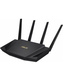 Router Asus RT-AX53U AX3000 (3000Mb/s a/b/g/n/ac/ax) Wi-Fi 6 2,4/5GHz Dual - 3