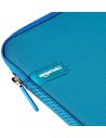 Pokrowiec Etui Na Laptopa Sleeve Case 15-15.6" Neopren Zamek Niebieski - 3