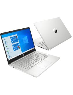 Laptop HP 14s-fq0216 14" HD AMD 3020e 4/64GB Radeon Graphics USB-C HDMI W10 - 1