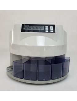 Liczarka Pieniędzy Bilonu Euro Safescan 1250 EUR Sorter Monet 300-500 Sztuk - 6