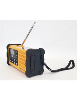 Radio Outdoorowe Sangean MMR-88 Dynamo Latarka LED FM DAB+ AutoOff Zegar - 6