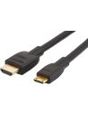 Kabel Przewód Adapterowy High Speed ​​Mini HDMI na HDMI 2.0 18Gb/s 4K 0.9m