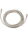 Kabel Przewód Sieciowy Ethernet RJ45-RJ45 Cat-7 LAN 4.6m 10 Gbit/s Biały