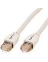 Kabel Przewód Sieciowy Ethernet RJ45-RJ45 Cat-7 LAN 4.6m 10 Gbit/s Biały