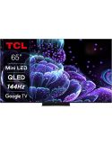 Telewizor TCL 65C839 65" 4K UHD QLED MiniLED 144 Hz VRR Smart TV DVB-T2 - 1