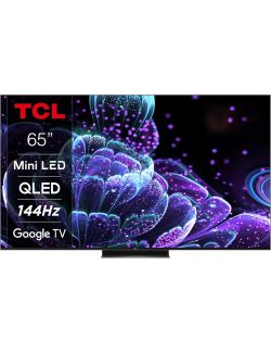Telewizor TCL 65C839 65" 4K UHD QLED MiniLED 144 Hz VRR Smart TV DVB-T2 - 1