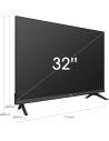 Telewizor Hisense 32A4FG 32" LED HD 60Hz Smart TV VIDAA 4.2 DVB-T2 Alexa