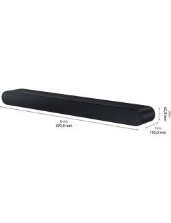 Soundbar 5.0-kanałowy Samsung HW-S66B Dolby Atmos Q-Symphony Czarny - 5
