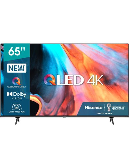 Telewizor Hisense 65E78HQ 65" QLED 4K UHD HDR 60 Hz Dolby Smart TV DVB-T2 - 1